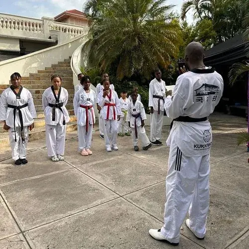 Partner drills in class